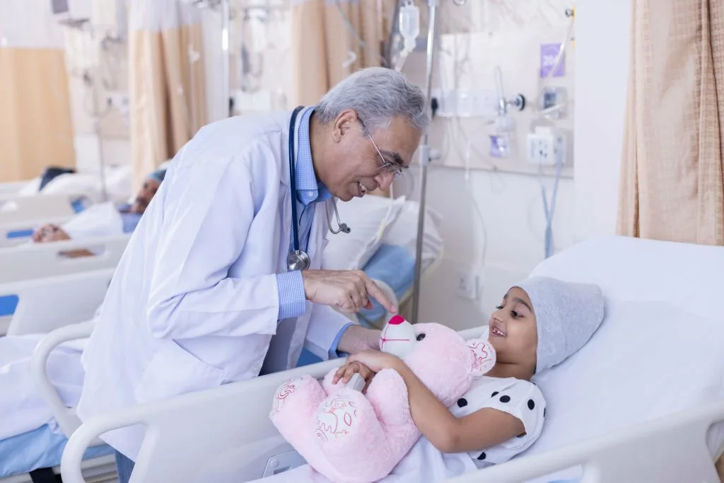 Childhood cancer symptoms Treatment at Guru Multispeciality Hospital
