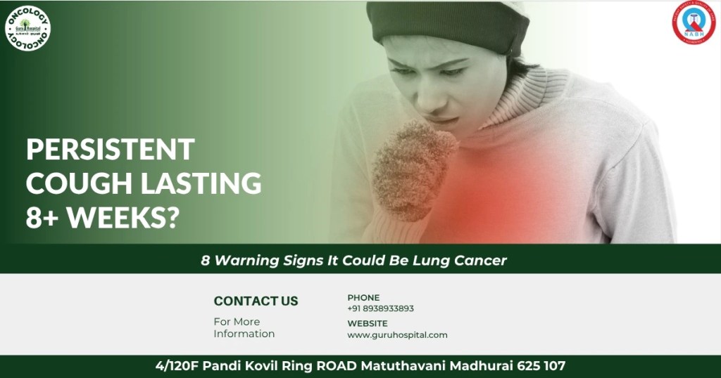 Persistent cough warning signs linked to lung cancer